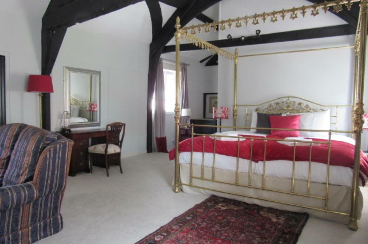The Old Vicarage Hotel & Restaurant Bridgwater Exteriér fotografie The bedroom